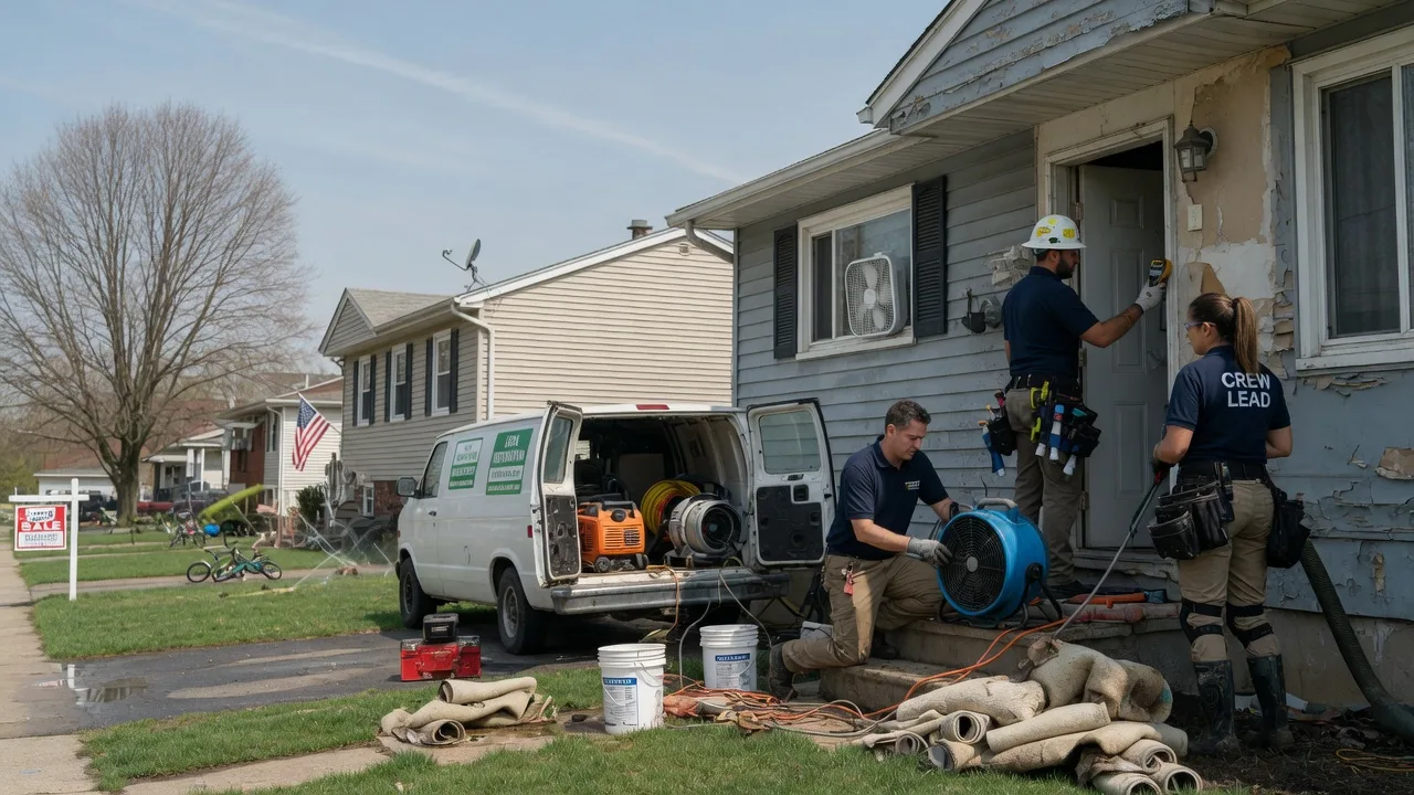 Flood Cleanup in Cottonwood Falls, KS near me